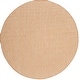 preview thumbnail 36 of 138, SAFAVIEH Courtyard Judi Indoor/ Outdoor Patio Backyard Rug 10' Round - Natural/Cream