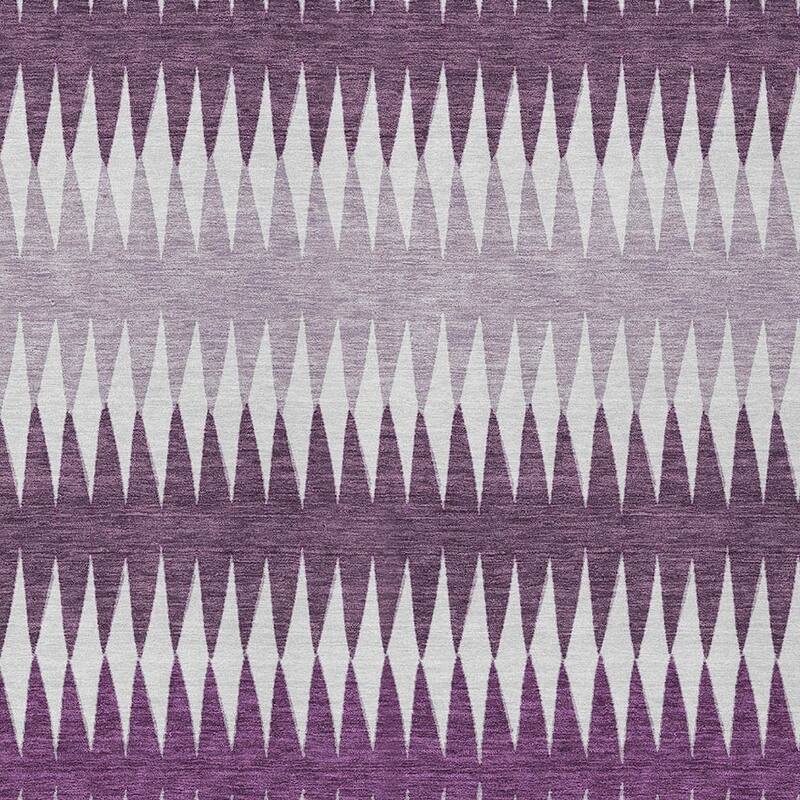 HomeRoots Striped Transitional Rectangle Outdoor Rug