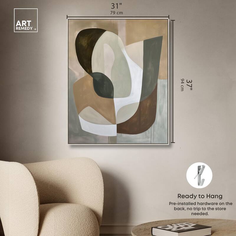 Soft Reverberations II Canvas by Art Remedy