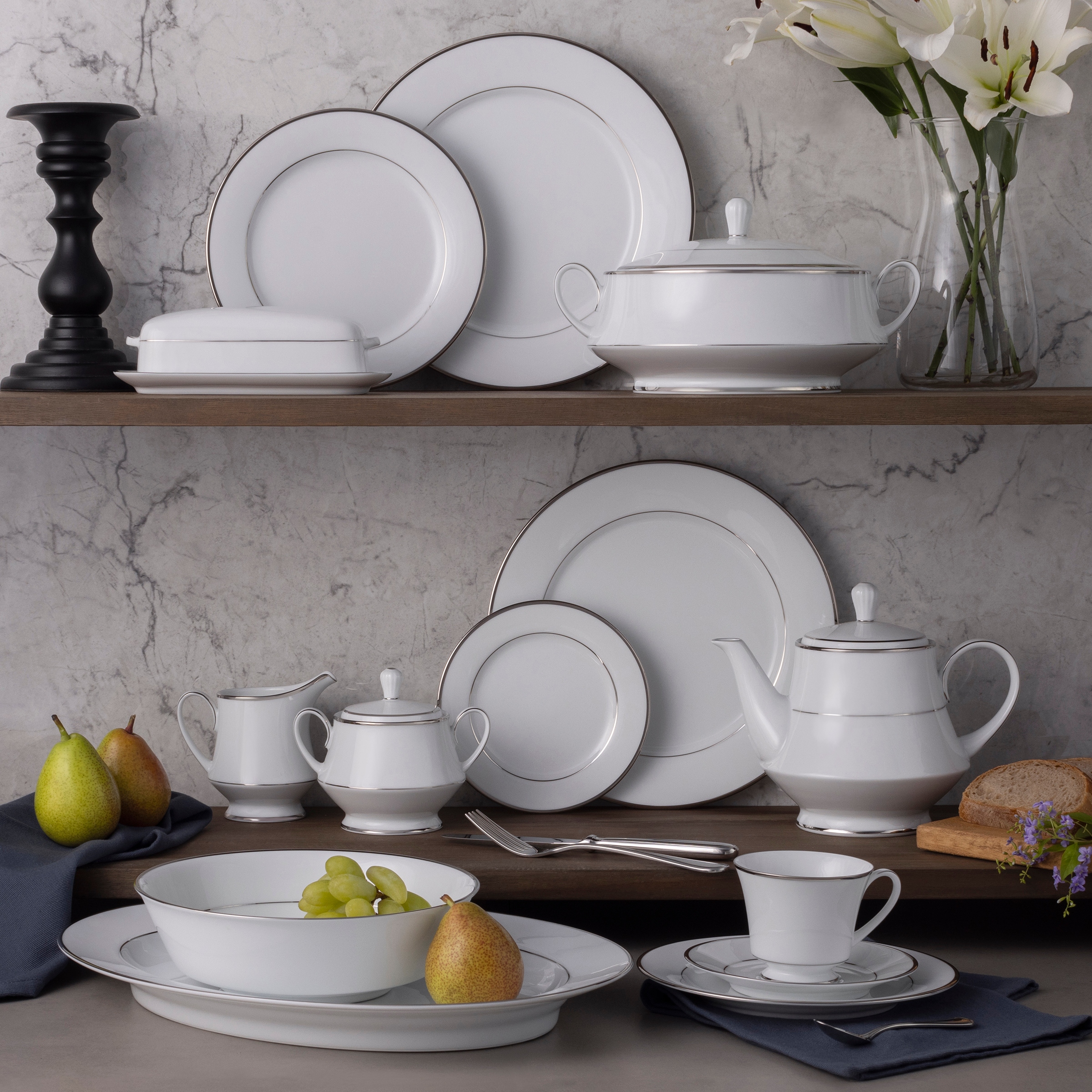 Noritake Spectrum Set Of 4 Soup Bowls, 7-1/2