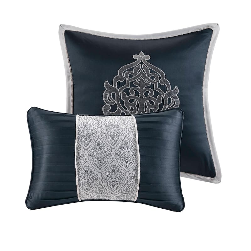 Madison Park Dillon 8 Piece Jacquard Comforter Set