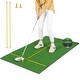 preview thumbnail 25 of 28, 5 x 3 ft Artificial Turf Grass Practice Mat for Indoors and Outdoors