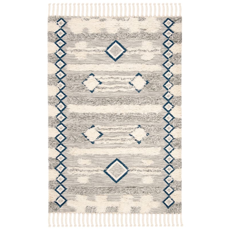 SAFAVIEH Hand-knotted Kenya Alki Southwestern Tribal Wool Rug