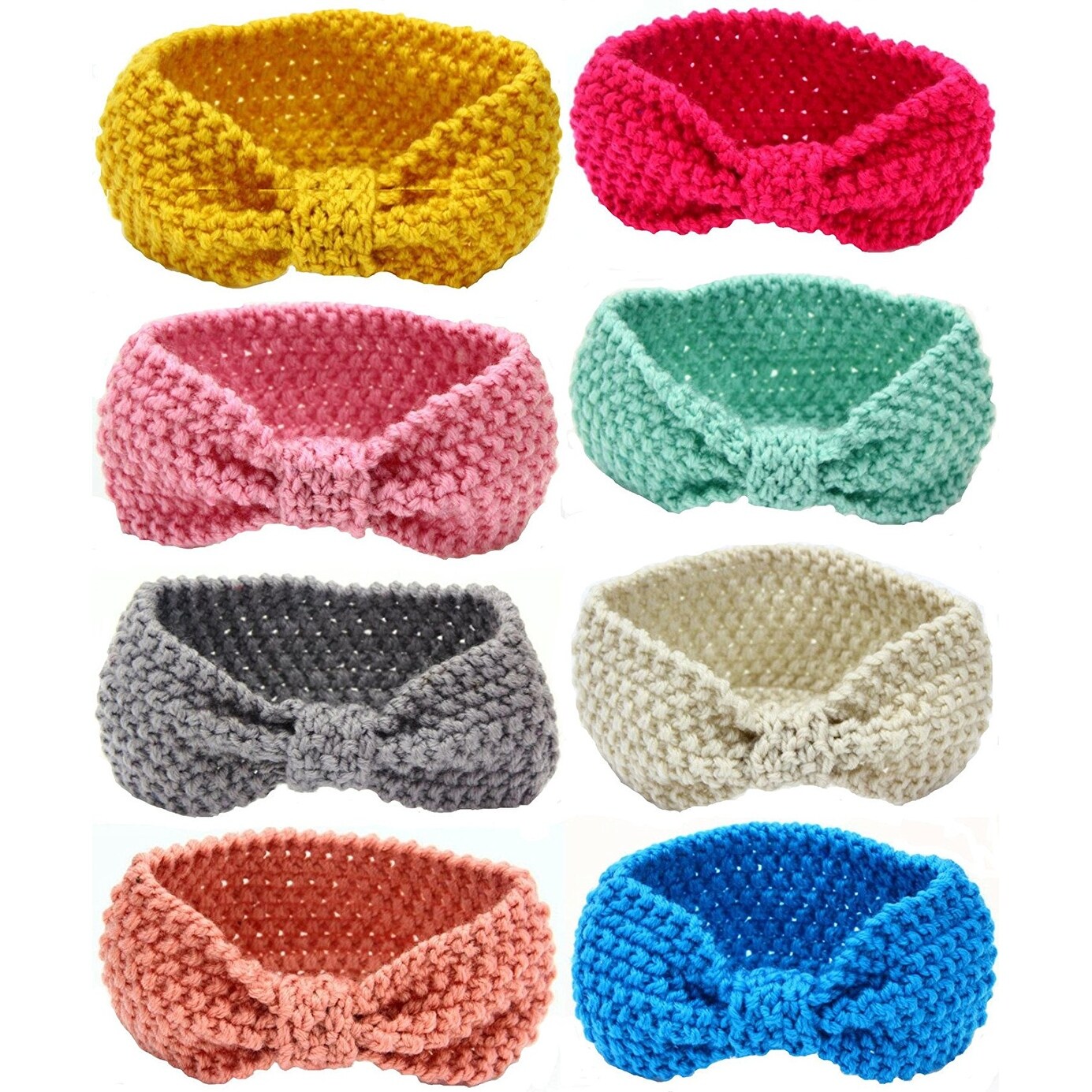 crochet hair bands for babies