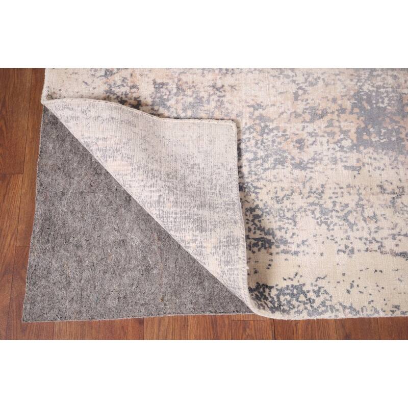 Abstract Modern Area Rug Hand-Knotted Wool Carpet - 5'0"x 7'11"