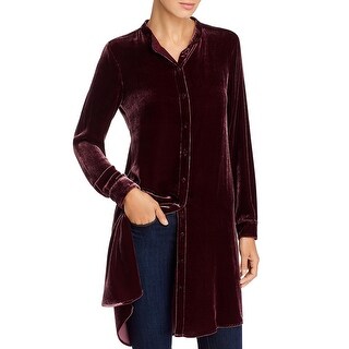 eileen fisher dolman sleeve velvet top