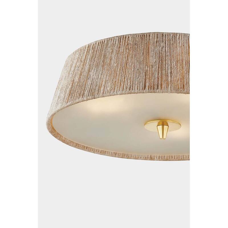 Hudson Valley Lighting CB9518 George 3 Light 18" Wide Semi-Flush