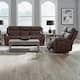 Option Sofa, Love Seat Cognac Leather