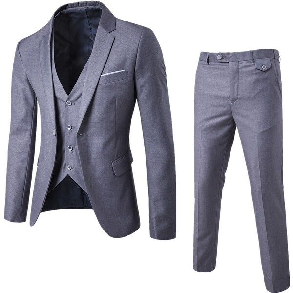 skinny fit 3 piece suit