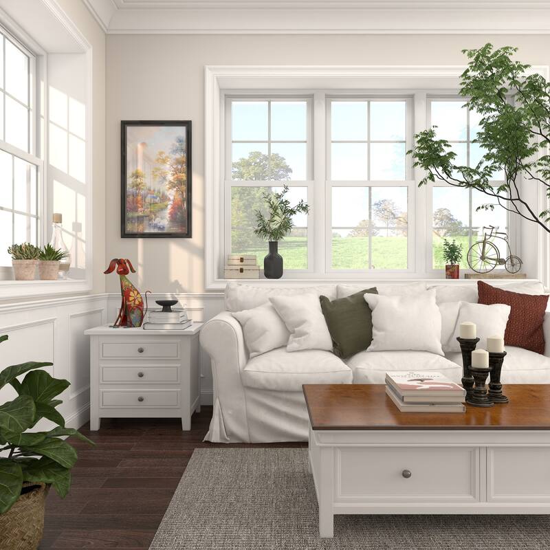 Multi Colored Metal Indoor Outdoor Dog Garden Sculpture with Floral Pattern