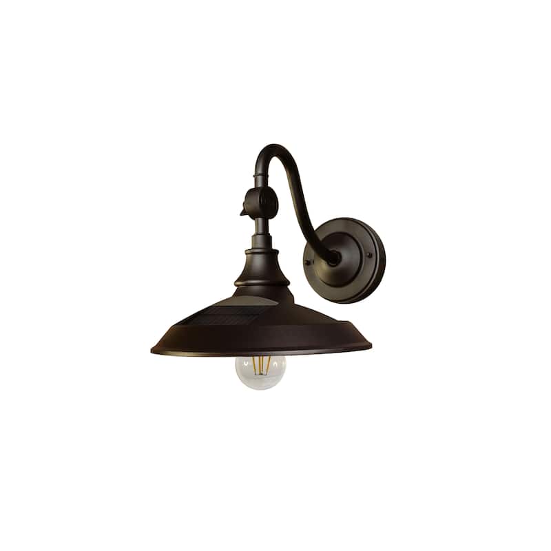 Classy Caps Dark Bronze Solar Barn Light - Dark Bronze