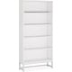 preview thumbnail 6 of 4, 5-Shelf Wood Bookcase Freestanding Display Bookshelf for Home Office - 31.5” L * 11.81” W * 70.87” H