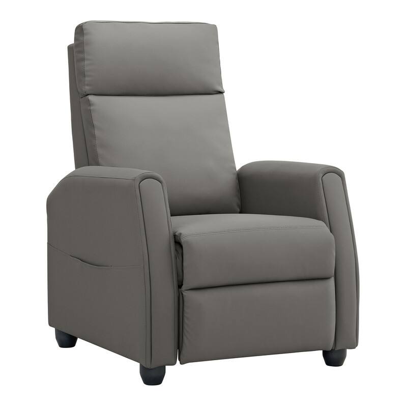 Andrea Recliner Chair with LED Lights, Heating & Massage
