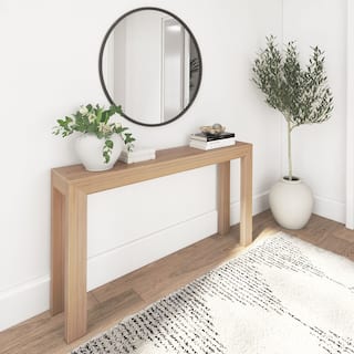 Plank and Beam Modern Console Table - 56"