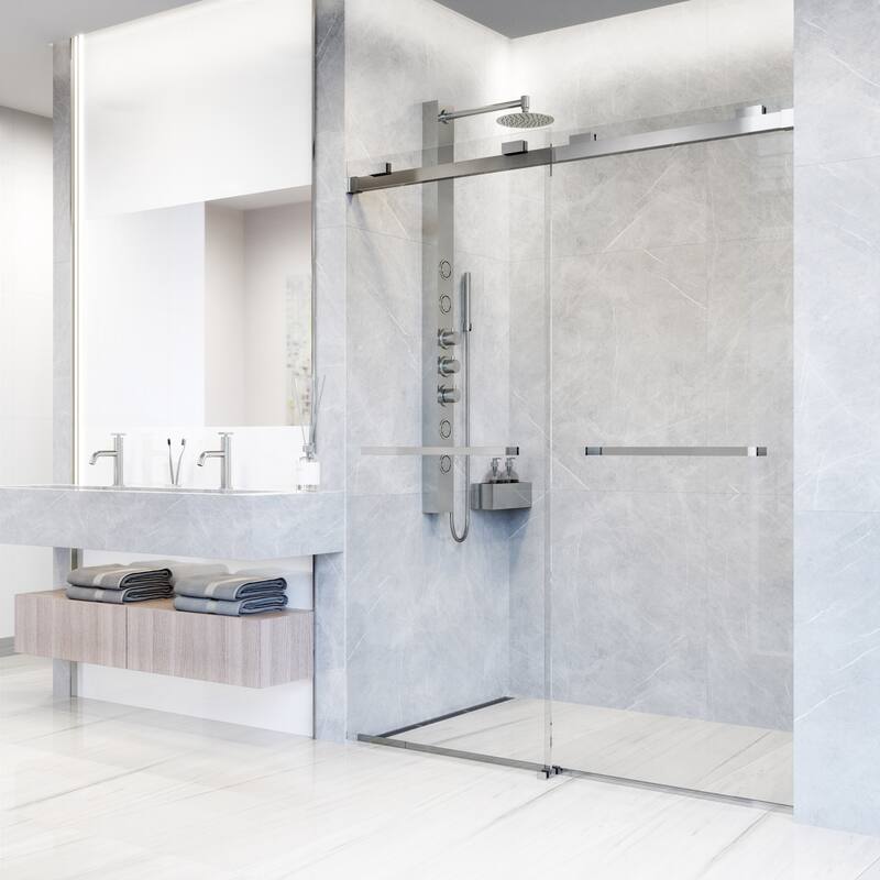 VIGO Houston Frameless Sliding Door