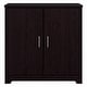 preview thumbnail 44 of 89, Cabot Small Entryway Cabinet with Doors by Bush Furniture