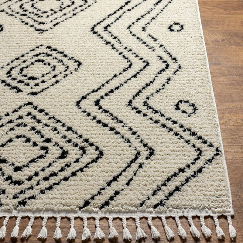 Mr. Kate Winston Boho Diamond Plush Area Rug