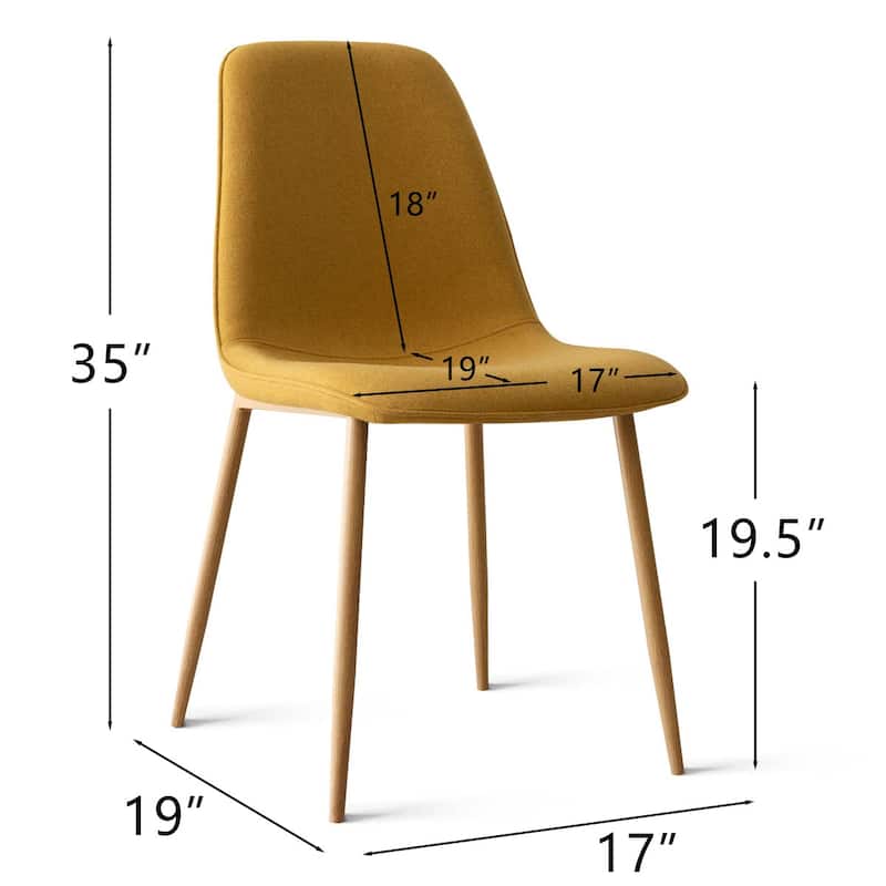 Upholstered Full Back Side Dining Chair(Set of 8)