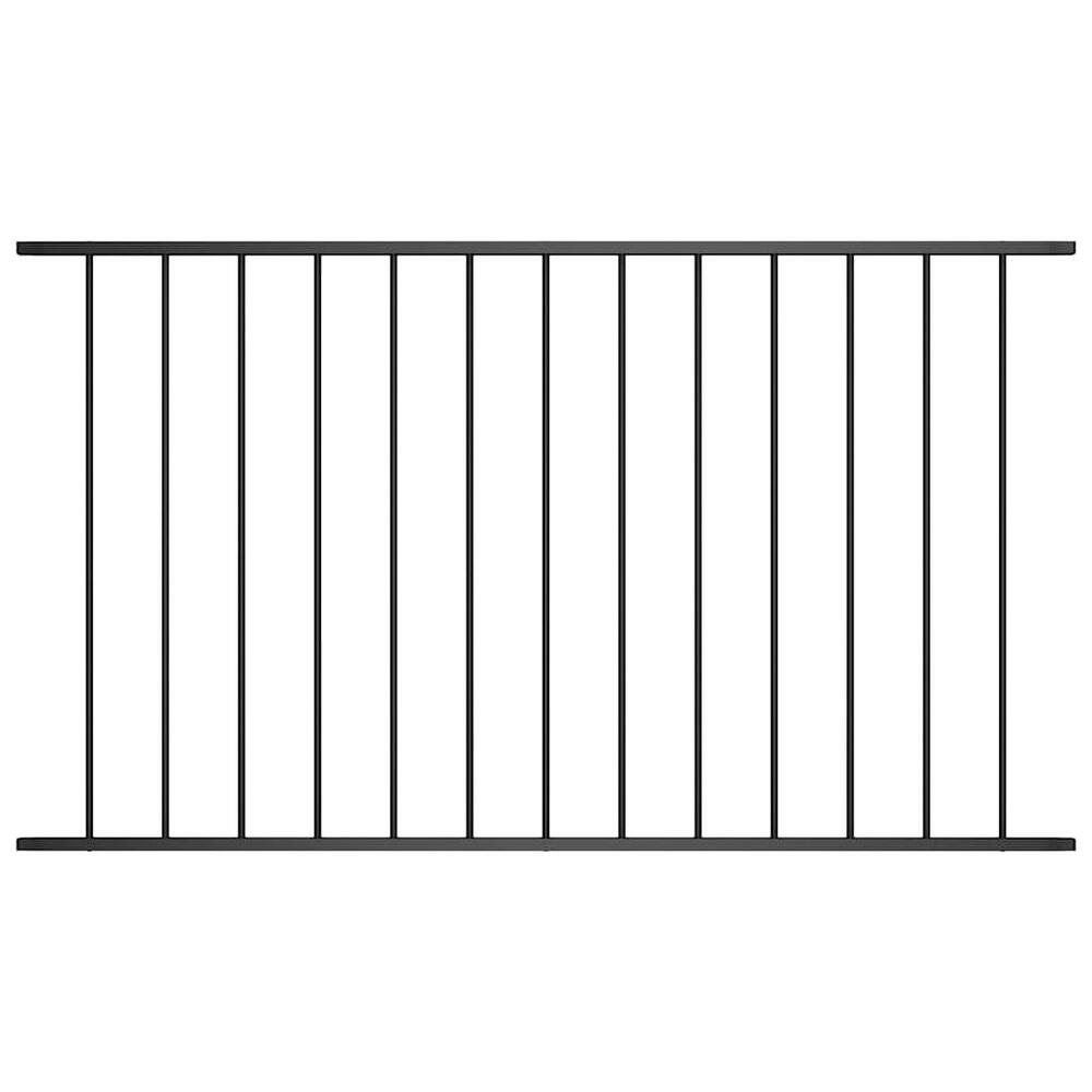 vidaXL Fence Panel Powder-coated Steel
