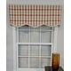 preview thumbnail 1 of 0, Bison Check Trimmed Provance Valance