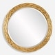 preview thumbnail 1 of 4, Uttermost Celeste Gold Round Mirror - 36"H x 36"W x 0.75"D