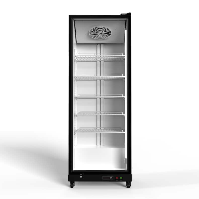 Yeego 12.36 cu.ft Commercial Beverage Display Cooler Refrigerator - 12.36 cu.ft