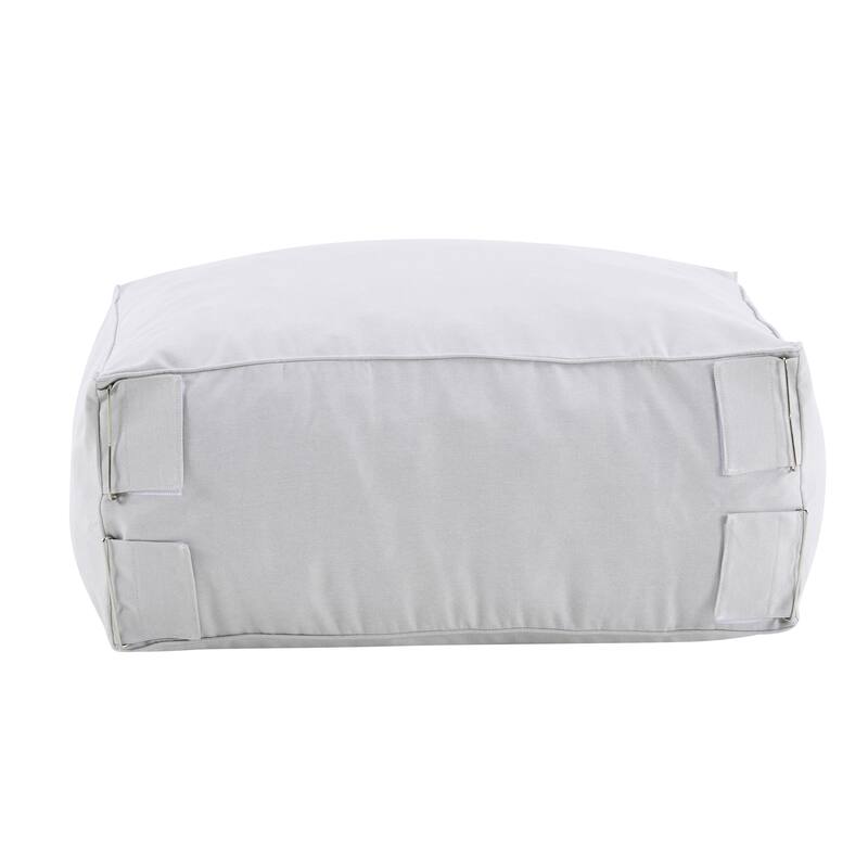 Christopher Knight Home - Outdoor Olefin Bean Bag Ottoman Modular Patio Lounge