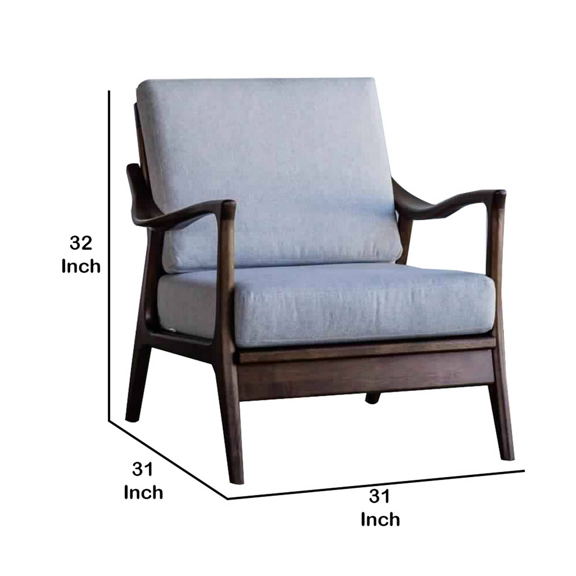 Armchair With Curved Wooden Arms  - Up Chair Is An Armchair With A Modern Design And Elegant, Ideal For Both Home And Office.