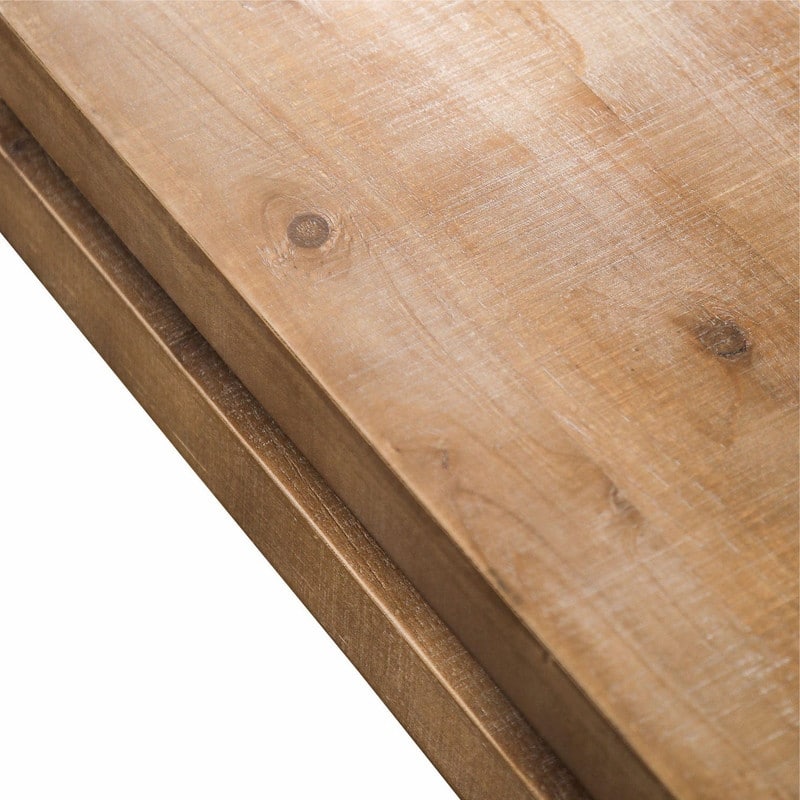 Modern 47.6"W Wood Coffee Table with Sleek Floating Top Design for Stylish Living Room Decor