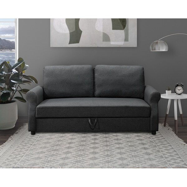 Abbyson Kayla Fabric Storage Sofa. Opens flyout.