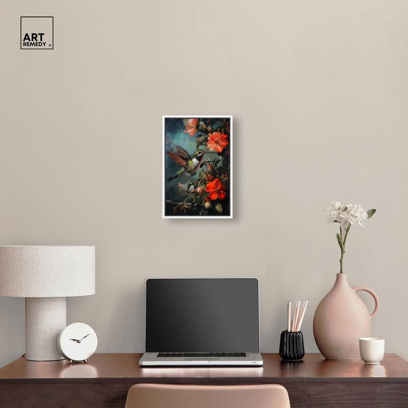 Whirring Wings II Canvas by Art Remedy