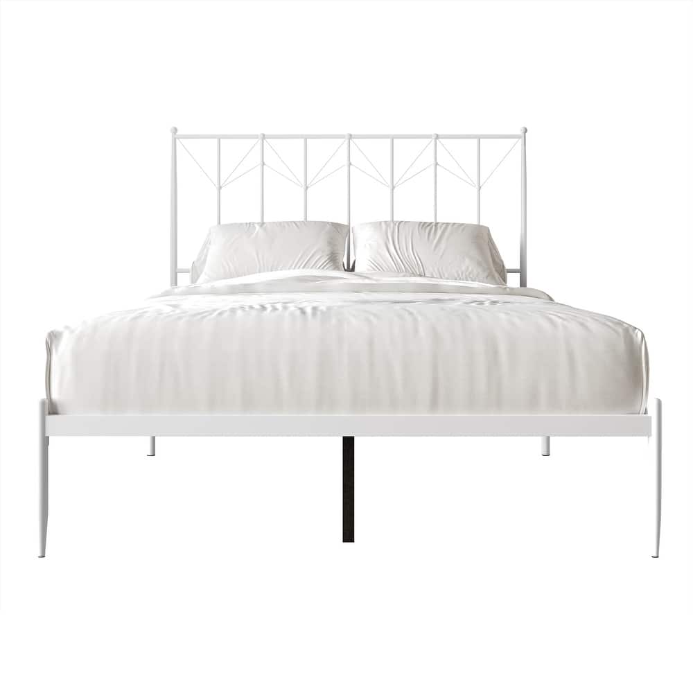 CraftPorch Elegant Metal Platform Bed