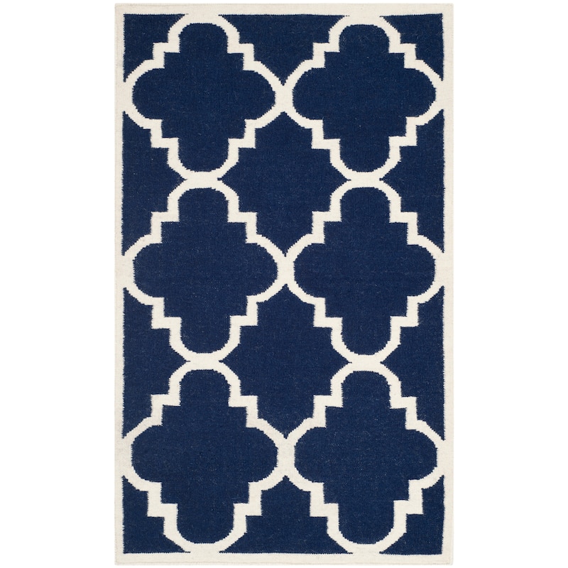 SAFAVIEH Handmade Flatweave Dhurries Jinan Modern Moroccan Wool Rug