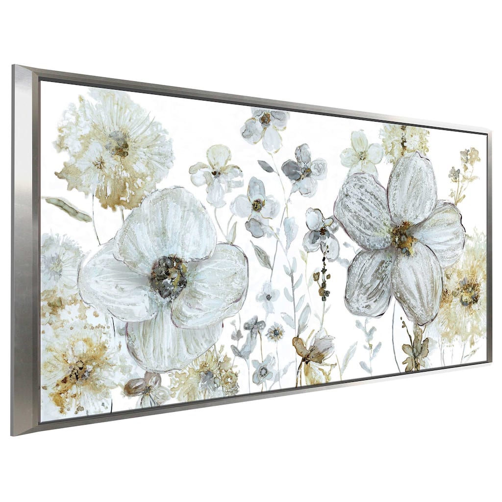 "Garden Glitter III" by Carol Robinson Print on Floating Canvas