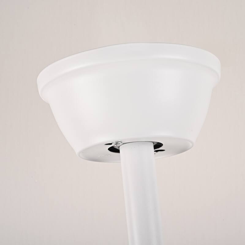 18'' Ceiling Fan with Lights and Remote - White