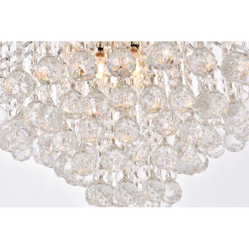 Fleur Illumination 15 light Chrome Chandelier