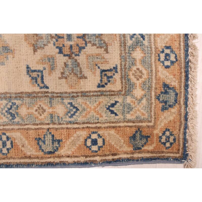 ECARPETGALLERY Hand-knotted Finest Ghazni Copper Wool Rug - 6'9 x 8'11