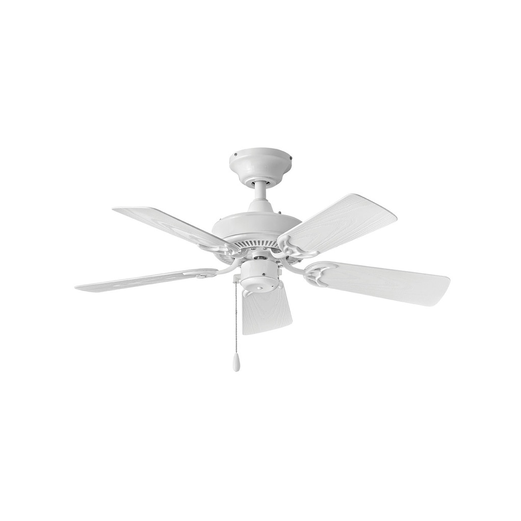 Hinkley Cabana Outdoor Ceiling Fan Appliance White 36 Overstock 33349232