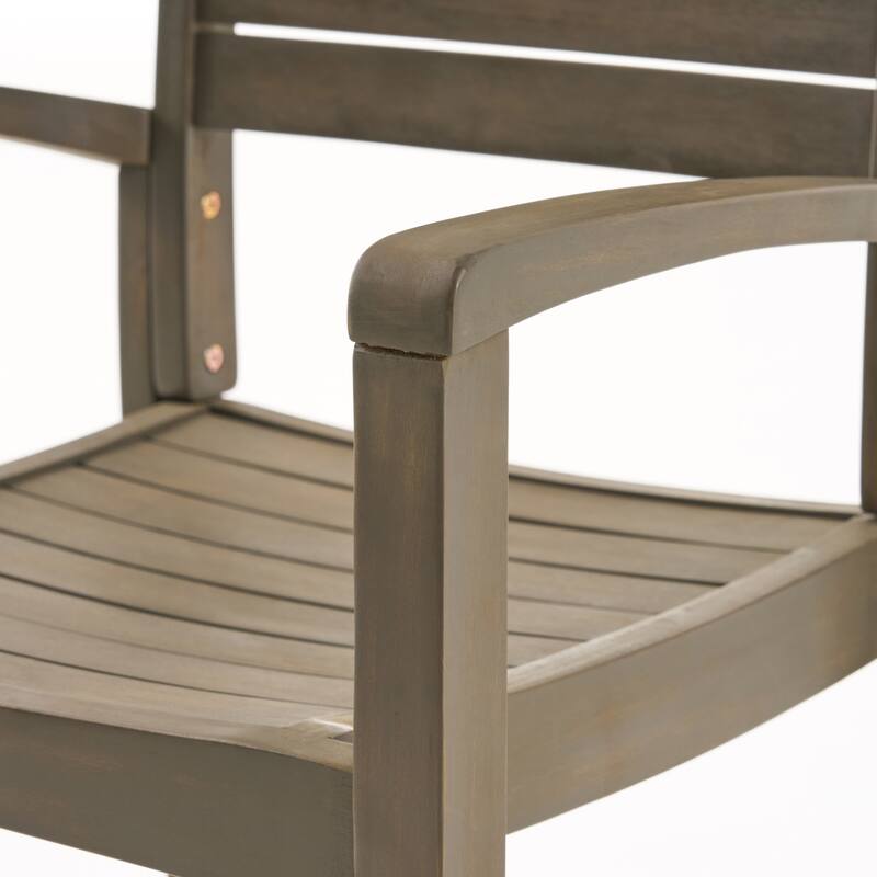 Outdoor Dining Chairs with Stackable Design