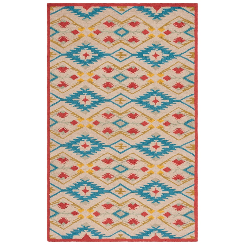 SAFAVIEH Handmade Four Seasons Everly Floral Rug