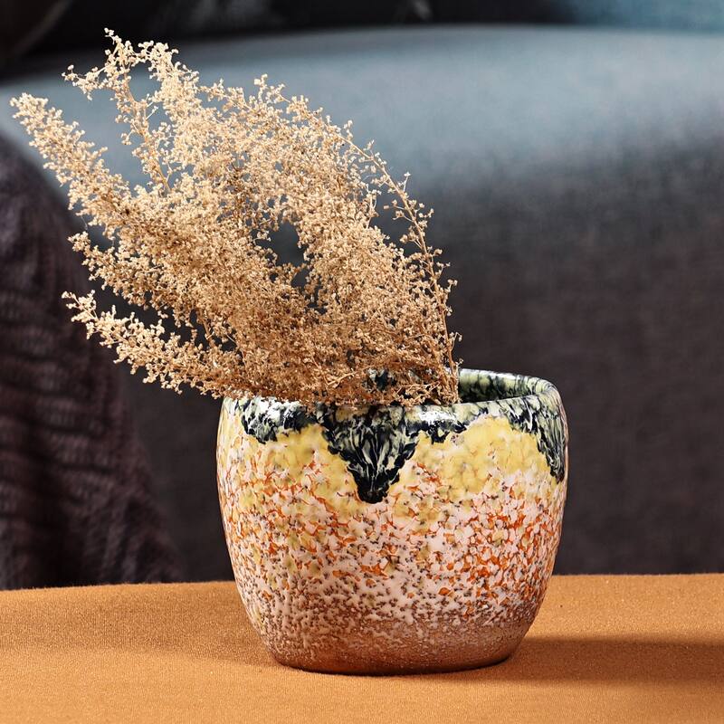 Novica Handmade Intense Action Ceramic Vase