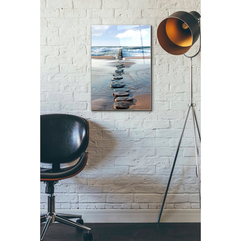 Epic Art 'Stepping Stones' Acrylic Glass Wall Art