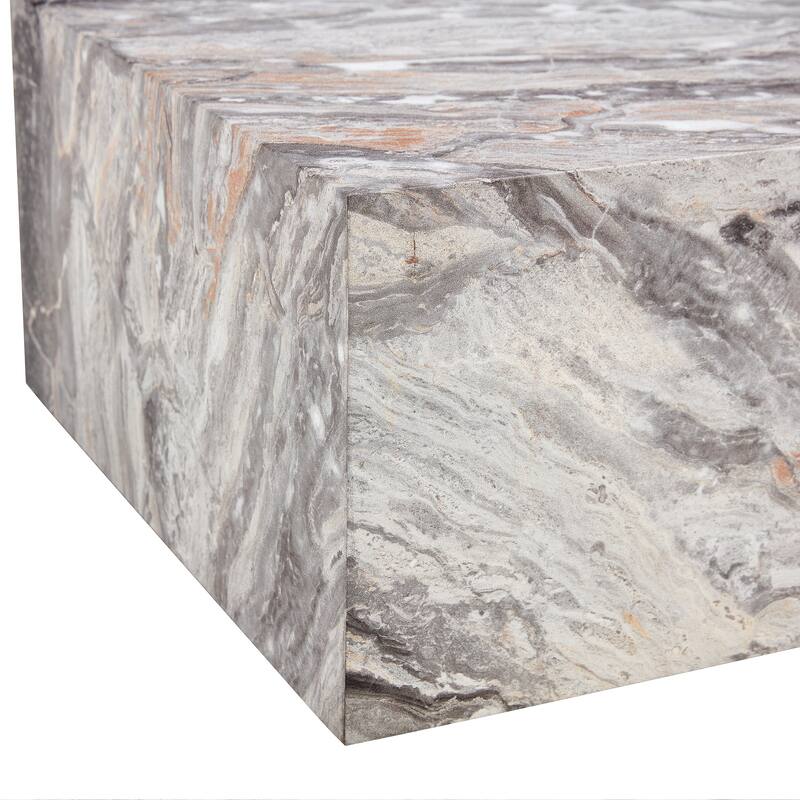 Rectangular Wooden Coffee Table, Living Room Center Table