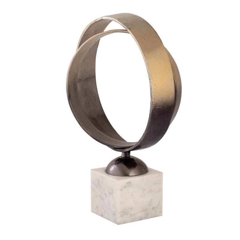 Elk Home Alena Bronze Ombre Metal 12.5 Inch Wide Sculpture