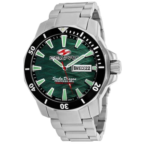 Seapro Men's Green dial Watch - One Size
