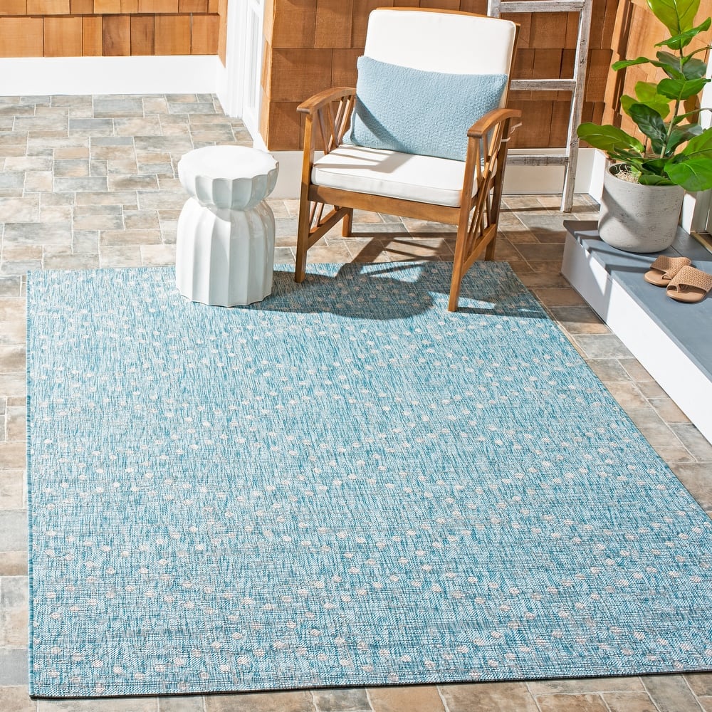 SAFAVIEH Courtyard Zainab Indoor/ Outdoor Waterproof Patio Backyard Rug