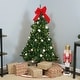 preview thumbnail 20 of 24, Sunnydaze Unlit Artificial Tannenbaum Christmas Tree - Green