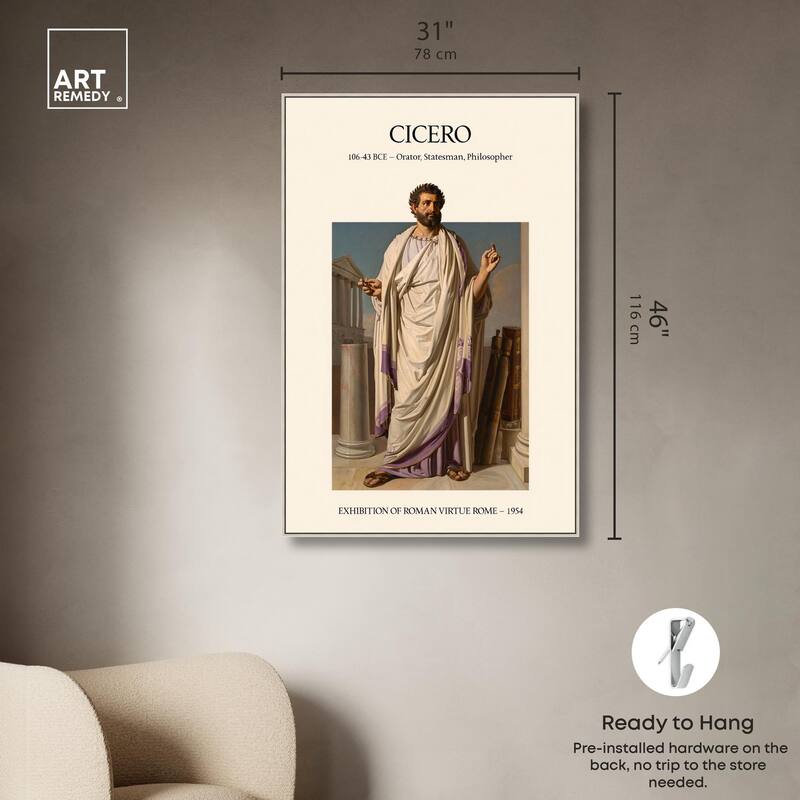 Visual Representation of Cicero Canvas by Art Remedy