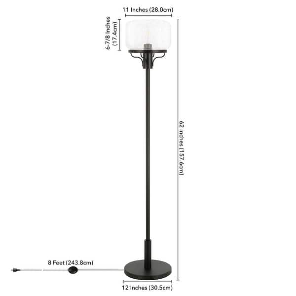 dimension image slide 0 of 3, Tatum Floor Lamp
