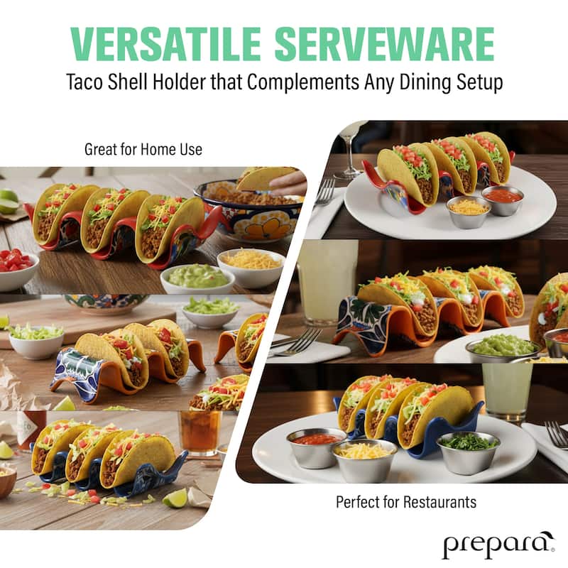 Prepara Taco Holder Variety Pack